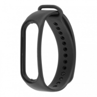 Tactical 820 výměnný silikonový pásek pro Xiaomi Smart Band 7, Mi Band 5, Mi Band 6 black