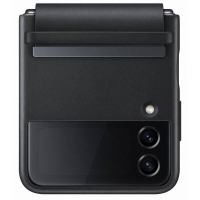 originální pouzdro Samsung Flap Leather Cover black pro Samsung F721 Z Flip4