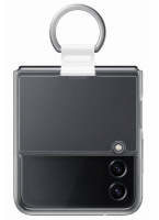 originální pouzdro Samsung Clear Ring Cover transparent pro Samsung F721 Z Flip4