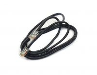 univerzální síťový UTP kabel RJ45-RJ45 Cat.5, 1.5m black