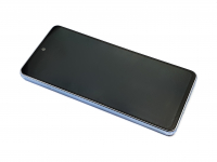 originální LCD displej + sklíčko LCD + dotyková plocha + střední rám Samsung A536B Galaxy A53 5G blue