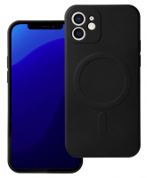 Jekod pouzdro Silicone Mag Cover pro Apple iPhone 12 černá