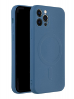 Jekod pouzdro Silicone Mag Cover pro Apple iPhone 12 Pro modrá