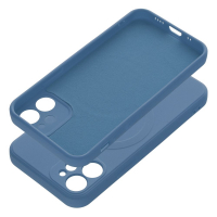 Pouzdro Jekod Silicone Mag Cover blue pro Apple iPhone 12