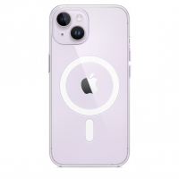 Originální pouzdro Apple Clear Case s MagSafe pro Apple iPhone 14 transparent