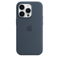 Originální pouzdro Apple Silicone Case s MagSafe pro Apple iPhone 14 Pro blue
