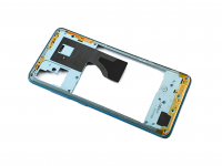 originální střední rám Samsung A515F Galaxy A51 blue SWAP