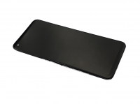 LCD displej + sklíčko LCD + dotyková plocha + přední kryt Realme 8 5G black