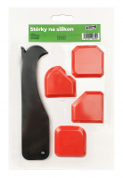 Perdix 9359 Set plastových stěrek na silikon