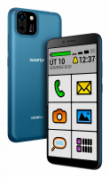Aligator S5550 Senior 16GB blue CZ Distribuce  + dárek v hodnotě až 379 Kč ZDARMA