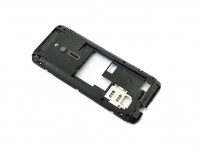 originální střední rám Nokia 230 Single SIM black SWAP