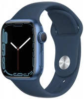 Apple Watch Series 7 Wi-Fi + Cellular 41mm blue Aluminium CZ