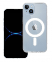 Pouzdro Jekod Clear Mag Cover transparent pro Apple iPhone 14