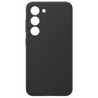 originální pouzdro Samsung Leather Cover black pro Samsung S911B Galaxy S23 5G