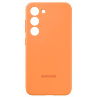 originální pouzdro Samsung Silicone Cover orange pro Samsung S916B Galaxy S23 Plus 5G
