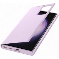 originální flipové pouzdro Samsung Smart View purple pro Samsung S918B Galaxy S23 Ultra