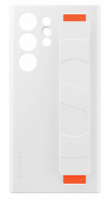 originální pouzdro Samsung Silicone Cover with Strap white pro Samsung S918B Galaxy S23 Ultra
