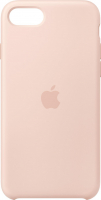 originální pouzdro Apple Silicone Case Chalk pink pro Apple iPhone 7, iPhone 8, iPhone SE (2020), SE (2022) 5G