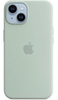 originální pouzdro Apple Silicone Case s MagSafe pro iPhone 14 green