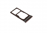 originální držák SIM + držák paměťové karty Samsung M536B Galaxy M53 5G brown