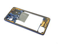 originální střední rám Samsung M536B Galaxy M53 5G blue