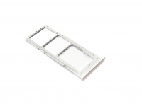 originální držák SIM + držák paměťové karty Samsung A047F Galaxy A04s white