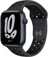 Apple Watch Nike Series 7 GPS 45mm space grey Aluminium CZ Distribuce AKČNÍ CENA