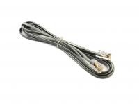 univerzální plochý telefonní DSL kabel RJ45-RJ45 180cm grey