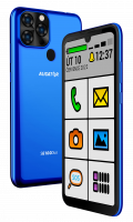 Aligator S6100 Senior 32GB blue CZ Distribuce  + dárek v hodnotě až 279 Kč ZDARMA