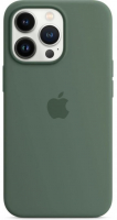 originální pouzdro Apple Silicone Case s MagSafe pro Apple iPhone 13 Pro Eucalyptus green
