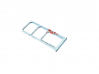 originální držák SIM + držák paměťové karty pro Samsung A515F Galaxy A51 blue SWAP