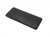 originální LCD displej + sklíčko LCD + dotyková plocha + střední rám Samsung F711B Galaxy Z Flip3 5G black