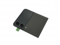 originální kryt baterie vrchní Samsung F721B Galaxy Z Flip4 5G včetně LCD displeje grey