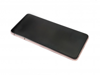 originální LCD displej + sklíčko LCD + dotyková plocha + střední rám Samsung G991B Galaxy S21 5G violet  + dárek v hodnotě 45 Kč ZDARMA