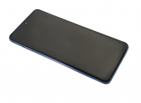 LCD displej + sklíčko LCD + dotyková plocha + přední kryt Xiaomi Mi 10T Lite, Mi 10T Lite 5G blue  + dárek v hodnotě 45 Kč ZDARMA