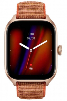 chytré hodinky Amazfit GTS 4 gold s nylonovým páskem CZ Distribuce