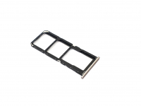 originální držák SIM + držák paměťové karty Realme 8i black SWAP