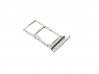originální držák SIM + držák paměťové karty Samsung A346B Galaxy A34 5G silver
