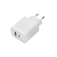 Nabíječka Maxlife MXTC-06 PD3.0/QC4.0 s USB a USB-C výstupem 20W white