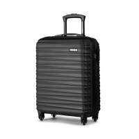 Wittchen 56-3A-311-11 kabinový cestovní ABS kufr 34L black