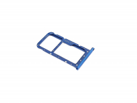 originální držák SIM + držák paměťové karty pro Huawei P10 Lite blue SWAP