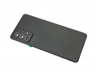kryt baterie Samsung A525F Galaxy A52, A526B Galaxy A52 5G včetně sklíčka kamery black