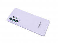 kryt baterie Samsung A525F Galaxy A52, A526B Galaxy A52 5G včetně sklíčka kamery violet