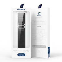 Dux Ducis výměnný nylonový pásek alpský tah pro Apple Watch, Watch 2, 3, 4, 5, 6, 7, 8, 9, 10, SE, SE 2. gen, Ultra, Ultra 2 verze 42, 44, 45, 46, 49mm black