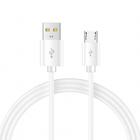originální datový kabel ZTE 2A microUSB white 1m