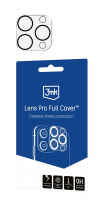ochranné tvrzené sklo na modul kamery 3mK Lens Pro Full Cover pro Apple iPhone 15 Pro, iPhone 15 Pro Max