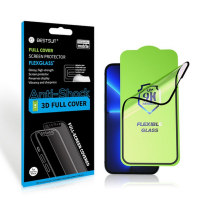 Ochranné flexibilní sklo BestSuit FlexGlass black na displej Samsung A155F Galaxy A15 LTE, A156B Galaxy A15 5G - 6.5
