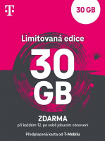 Twist SIM předplacená karta Limitovaná edice 30GB