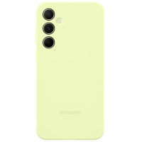 originální pouzdro Samsung Silicone Cover green pro Samsung A556B Galaxy A55 5G