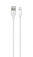 Datový kabel XO NB103 USB / Lightning 2m 2.1A pro Apple iPhone 6, 6S, 7, 8, X, XS, XR, 11, 11 Pro, 11 Pro Max, SE (2020), 12, 12 mini, 12 Pro, 12 Pro Max, 13, 13 mini, 13 Pro, 13 Pro Max, SE (2022), 14, 14 Plus, 14 Pro, 14 Pro Max white